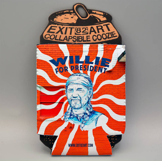 "Willie For President" Koozie