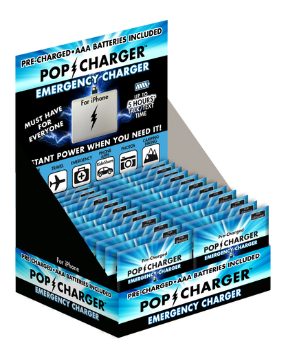 Zorbitz Pop Charger Emergency Charger - iPhone 14 & below