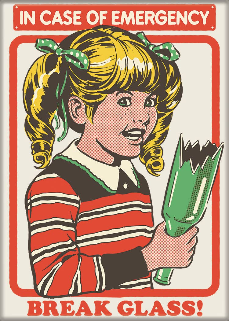 Steven Rhodes in Case of Emergency Magnet