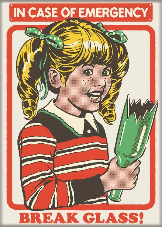 Steven Rhodes in Case of Emergency Magnet