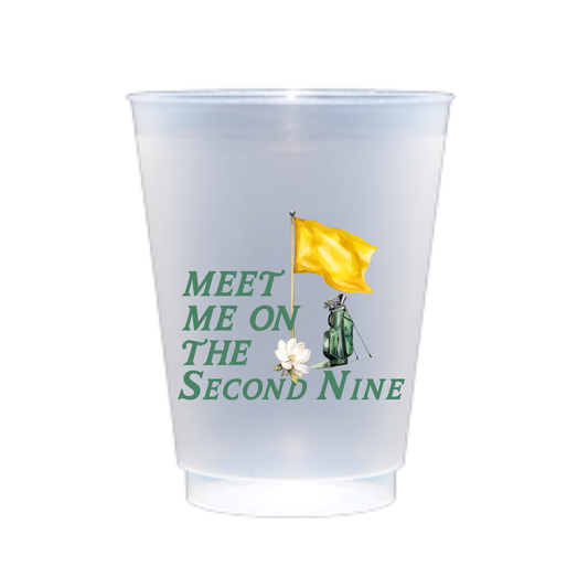 Meet Me On The Second Nine - Frost Flex Cup | Set of 8