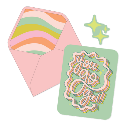Today's Gonna Be A Good Day Card