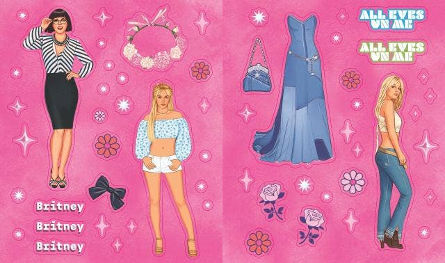 The Official Britney Spears Sticker Book