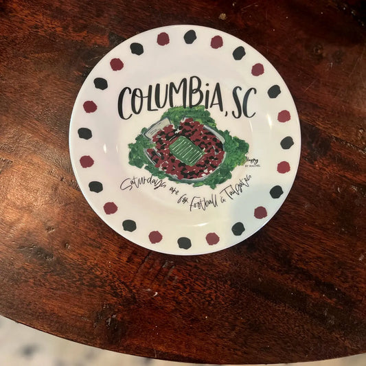 Columbia, SC Melamine Plate