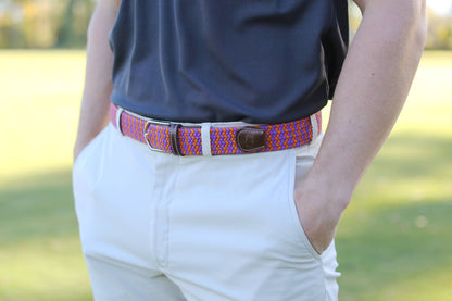 The Aiken Woven Stretch Belt