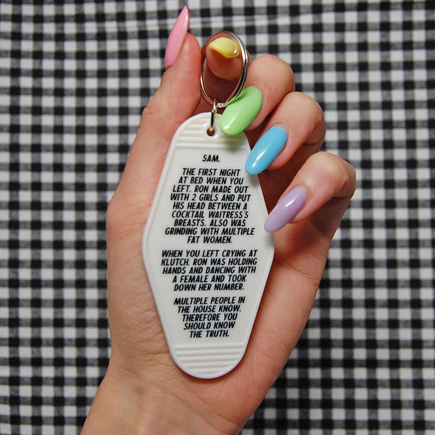 A Shop of Things - Jersey Shore Keychain