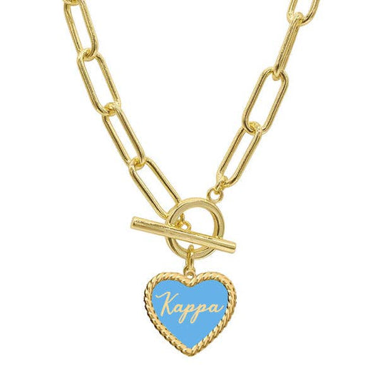 KKG Heart Charm Necklace