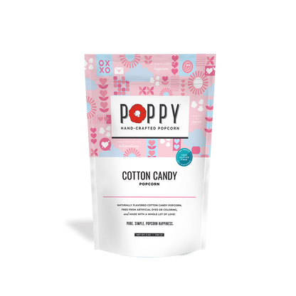 Poppy Hand-Crafted Popcorn - Cotton Candy Popcorn