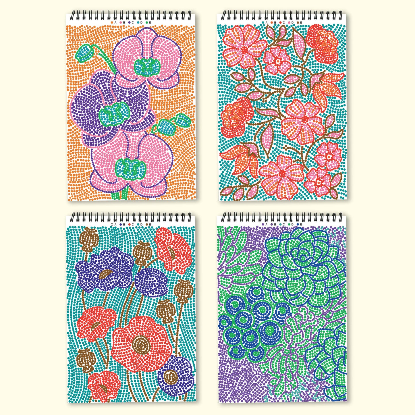 FlowArt -Dot by Letter- Botanicals