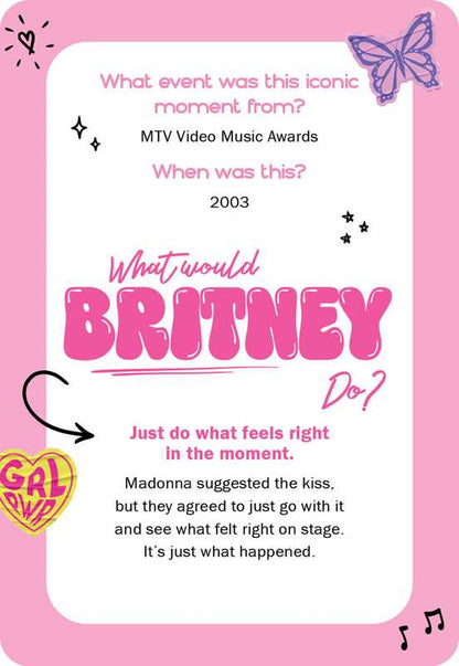 What Would Britney Do? by Rockpool  Publishing: Flashcards; 24 pages / English