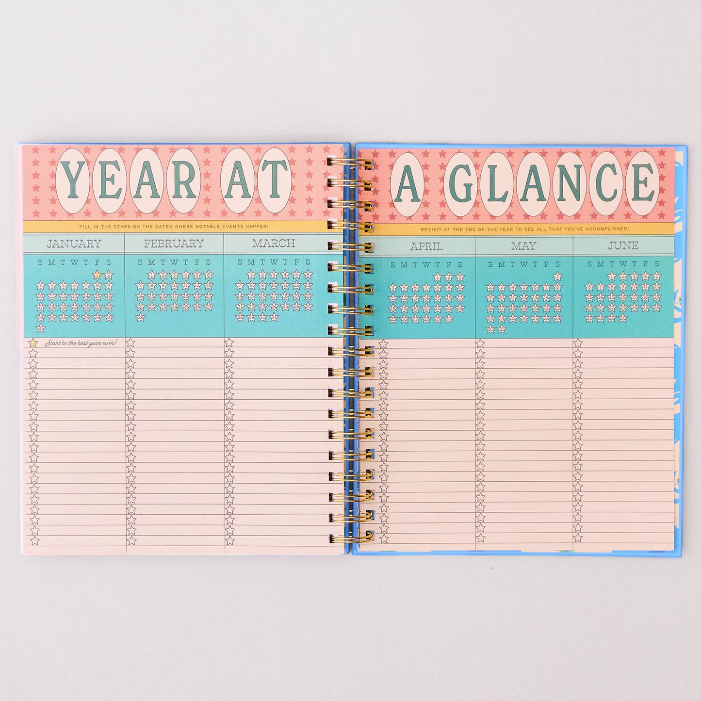 17-Month Academic Planner - Large Good Things Ahead