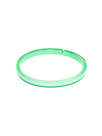 Lauren Resin Bracelet - Lime