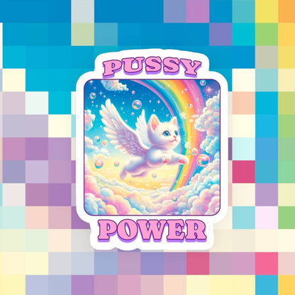 Pussy Power Sticker