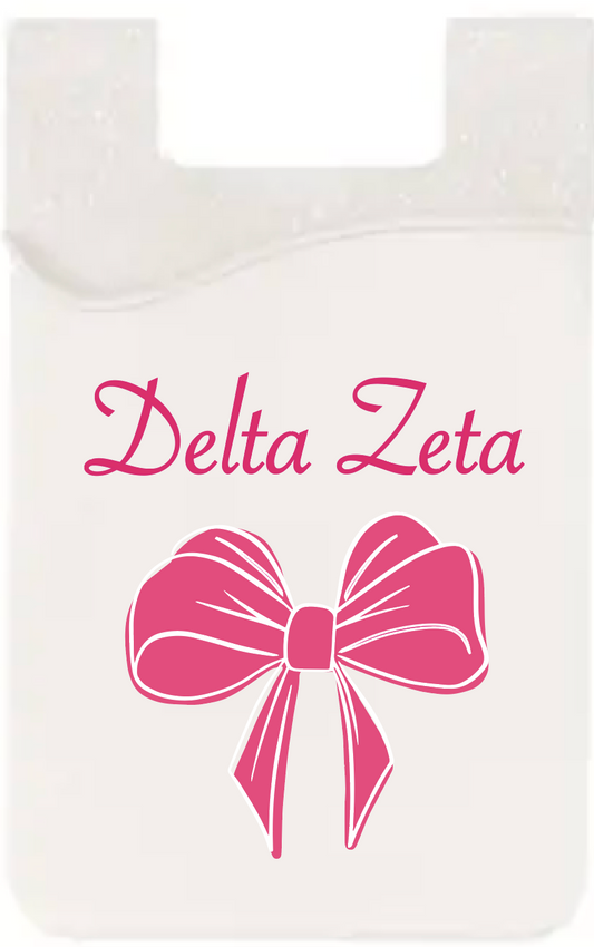 Bow Phone Wallet - Delta Zeta