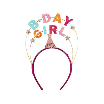 Light Up BDay Girl Headband