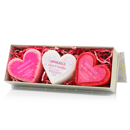 Spongelle Travel Buffer - Heart