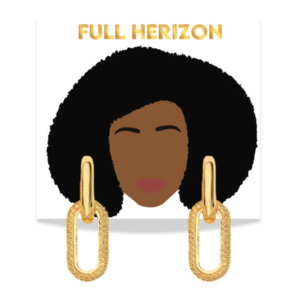 Convertible Gold Hoops