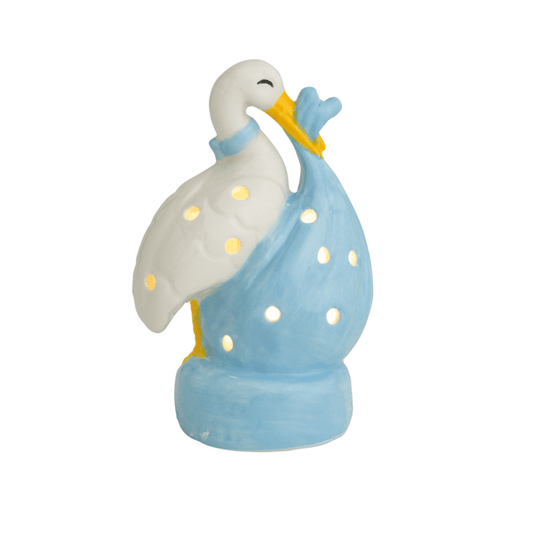 Blue Stork Light Up Sitter