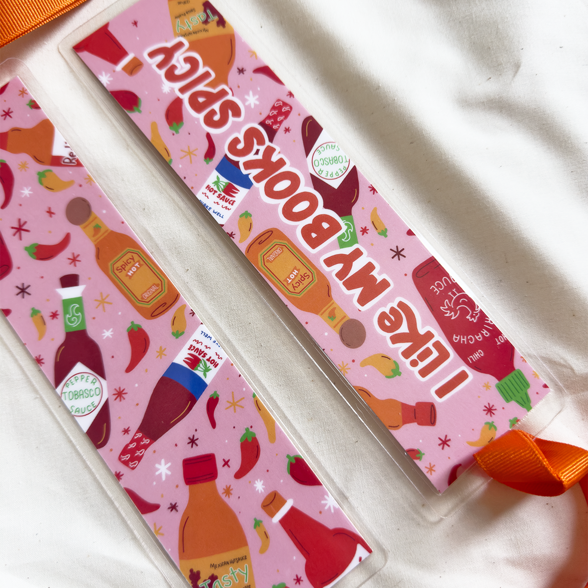 I Like My Books Spicy Bookmark