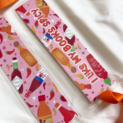 I Like My Books Spicy Bookmark