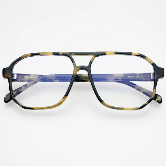 Billie Blue Light Reading Glasses - Tortoise