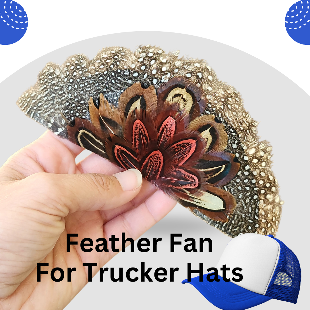 Funk Town Tees - Western Feather Fans for Trucker Hats Hat Bar Supplies (Copy)