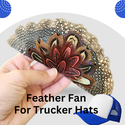Funk Town Tees - Western Feather Fans for Trucker Hats Hat Bar Supplies (Copy)