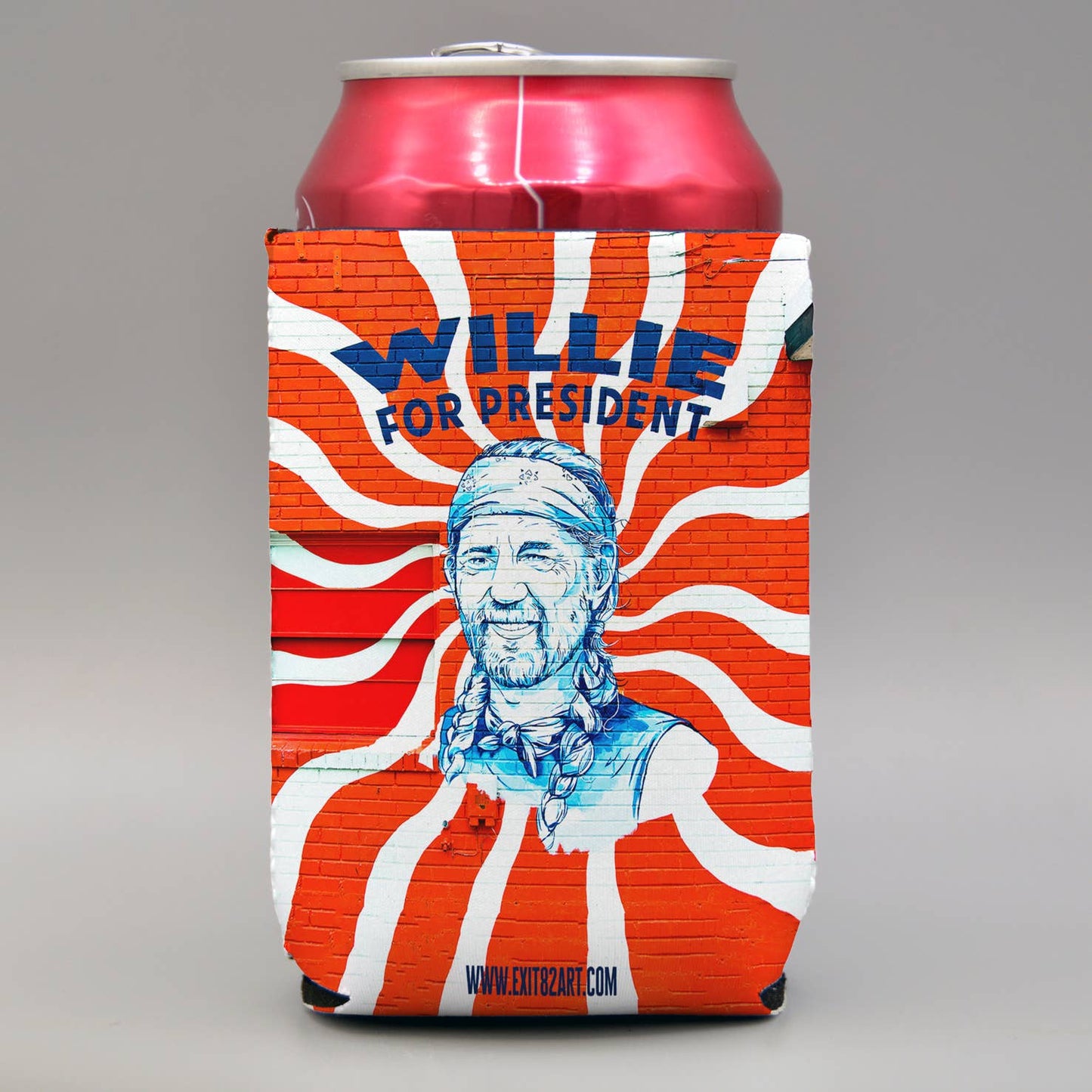 "Willie For President" Koozie