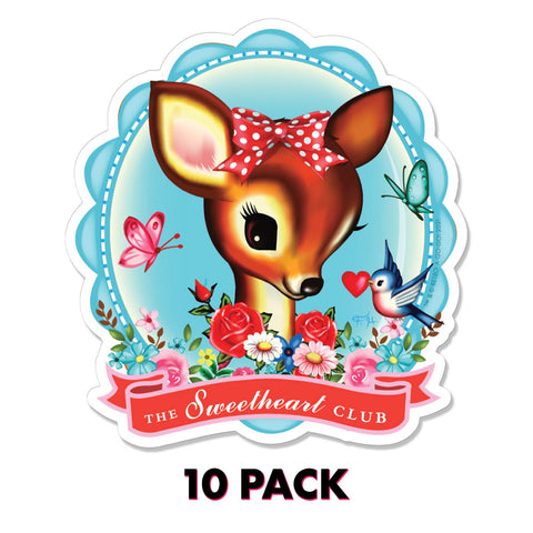 SugarLand Sweetheart Club Sticker