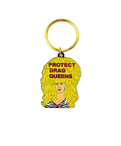 Protect Drag Queens Keychain