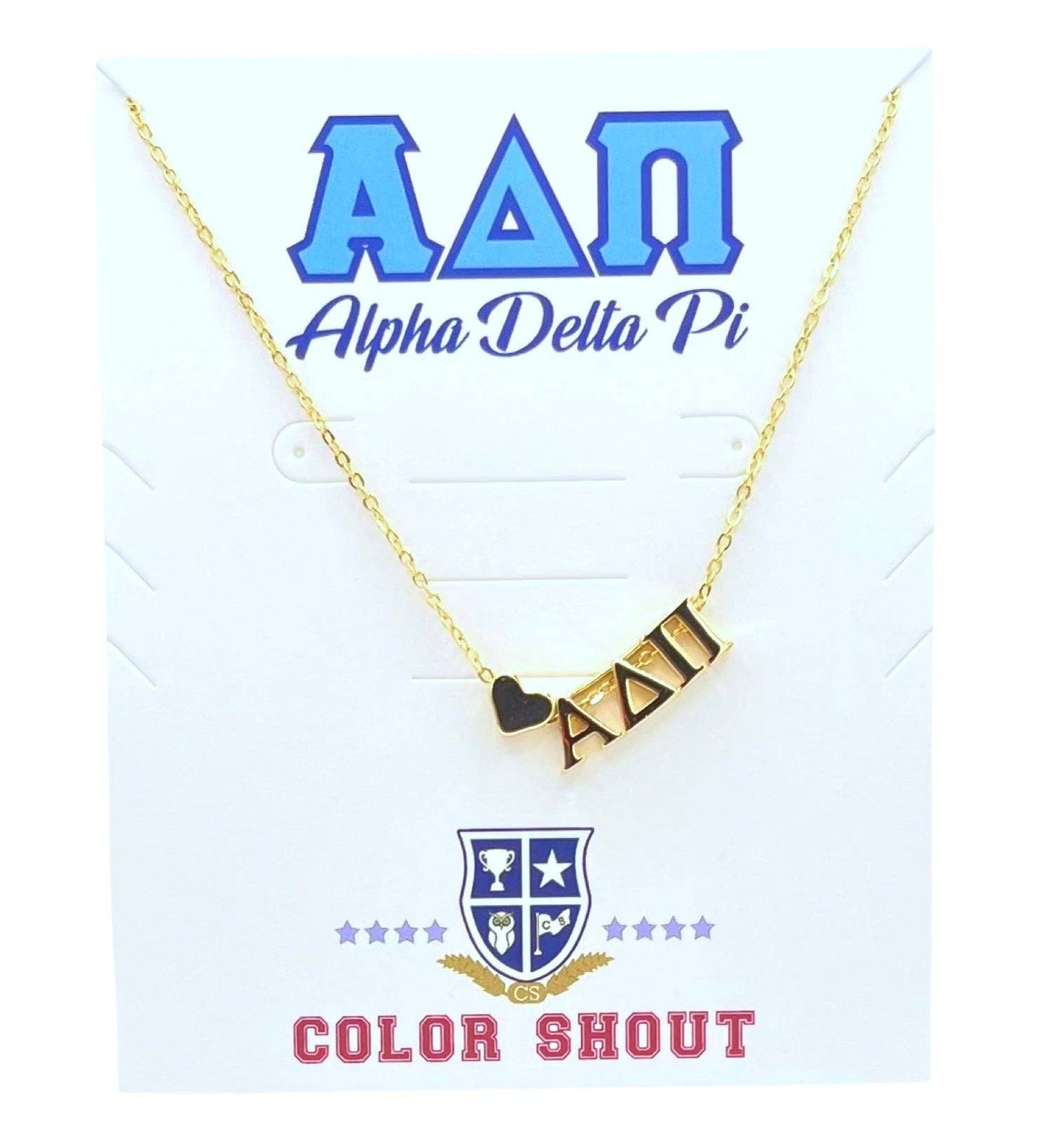 ADPi Heart Necklace