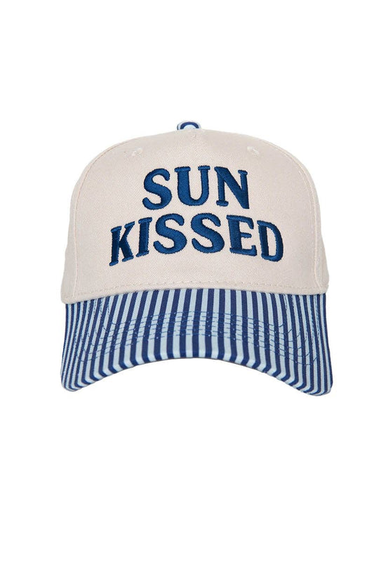 Sunkissed Hat - Blue Stripe