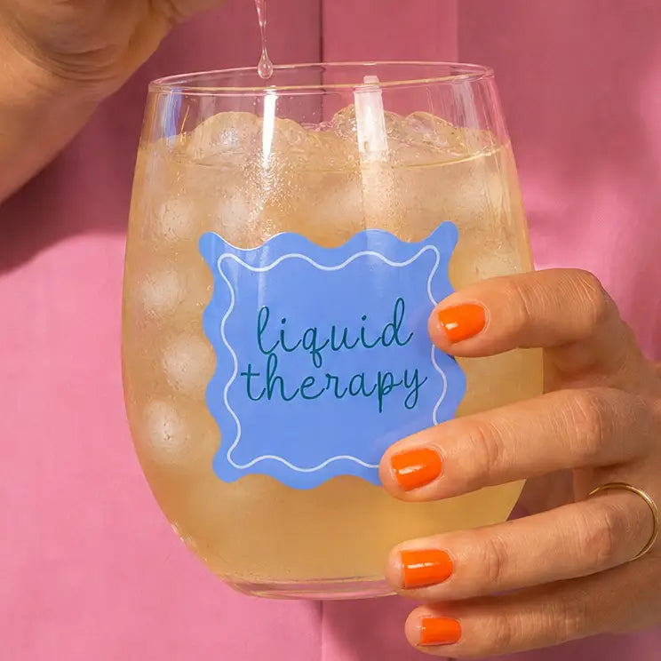 Liquid Therapy - Jumbo Wine Glass