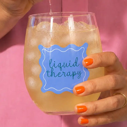 Liquid Therapy - Jumbo Wine Glass