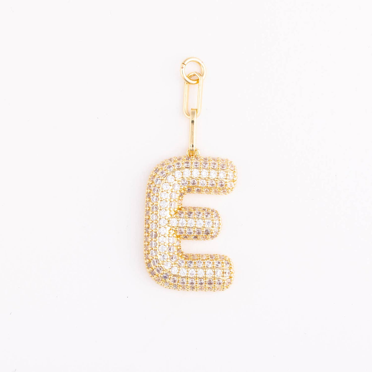 Bag Charm | Heather Initial: A