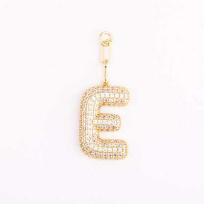 Bag Charm | Heather Initial: A