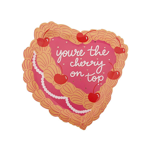 You're The Cherry On Top Dessert Plates