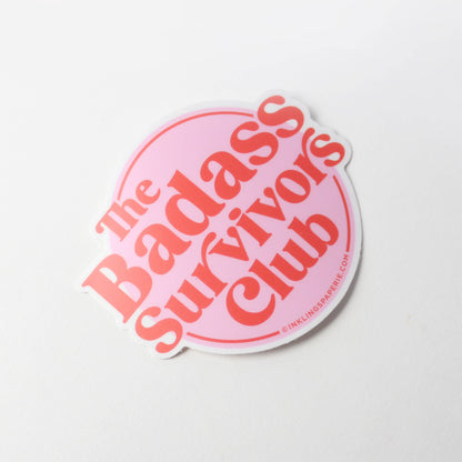 Badass Survivors Club Sticker