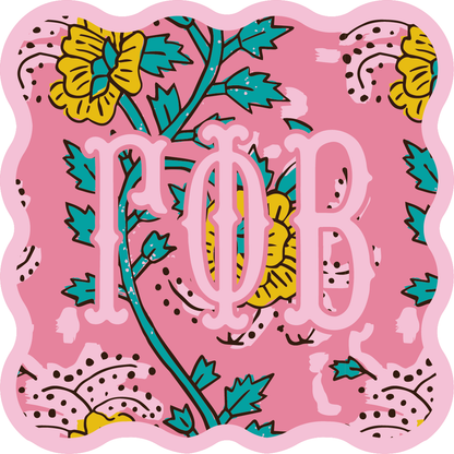 KKG Block Print Coaster