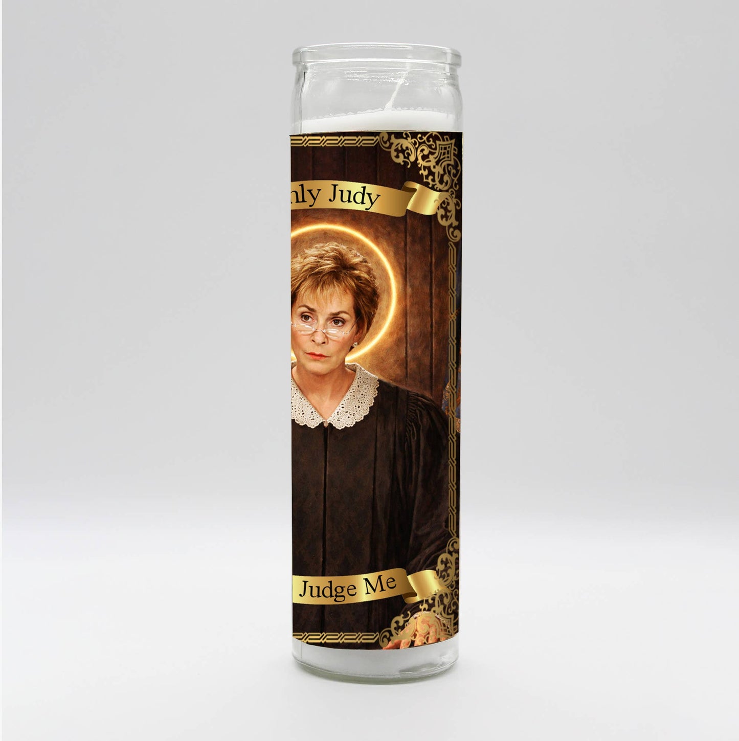 Saint Only Judy Can Judge Me Candle