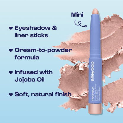 Champagne Toast 11th Hour MINI Cream Eyeshadow LIMITED