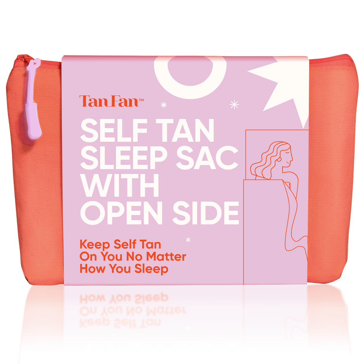 Self Tan Sleep Sac - Open Side
