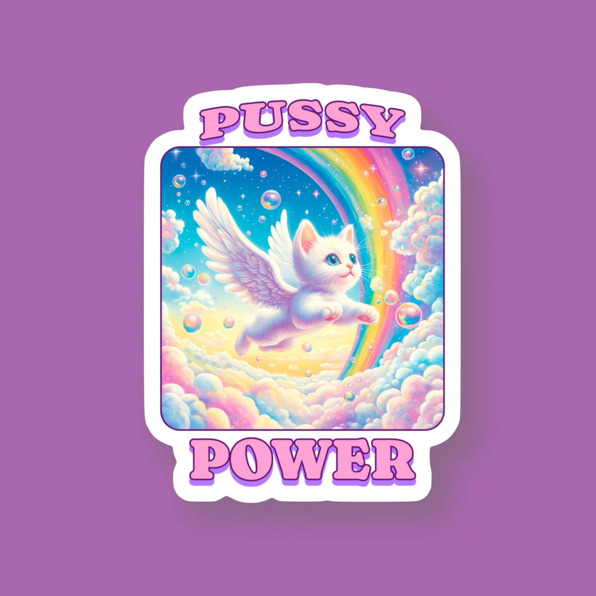Pussy Power Sticker