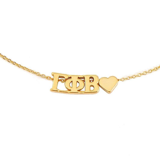 Heart Necklace - Gamma Phi Beta