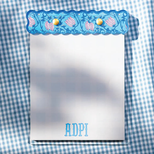 ADPi Block Print Notepad