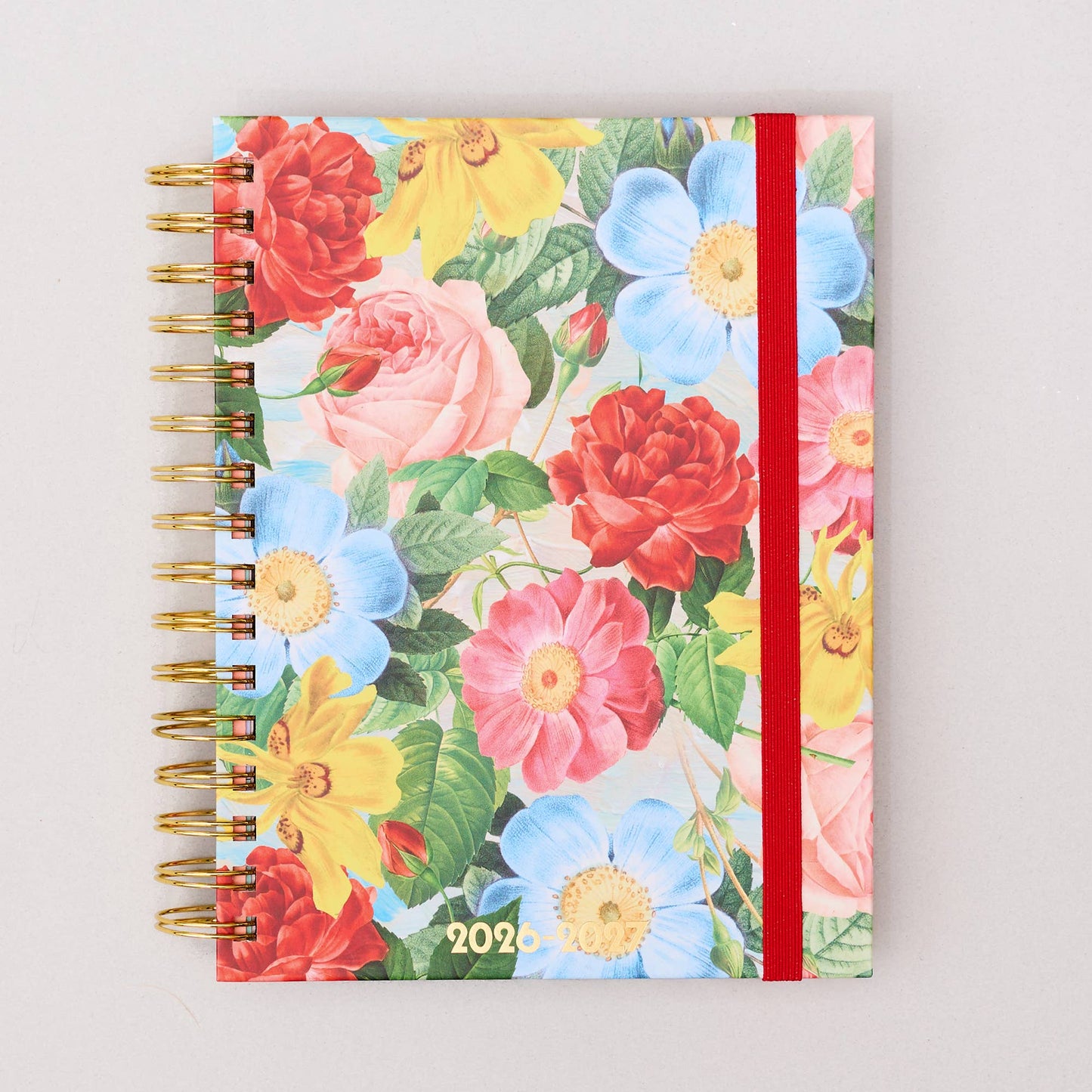17-Month Academic Planner - Medium Oil Paint Floral