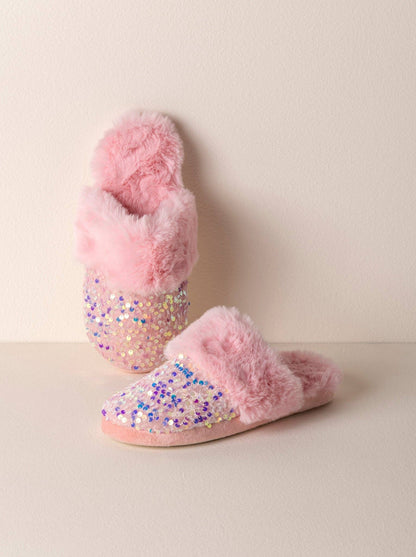 Fiesta Slippers - Pink