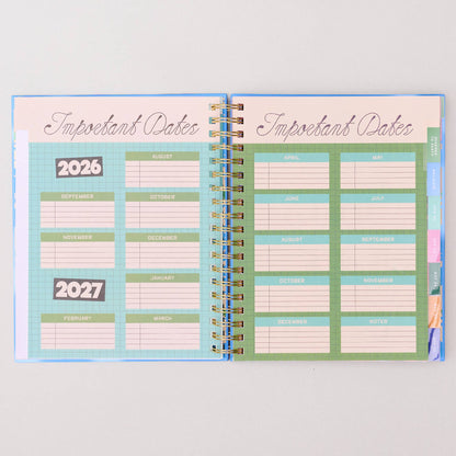 17-Month Academic Planner - Large Good Things Ahead