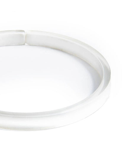 Lauren Resin Bracelet - White