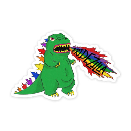 Pridezilla - Mini Sticker